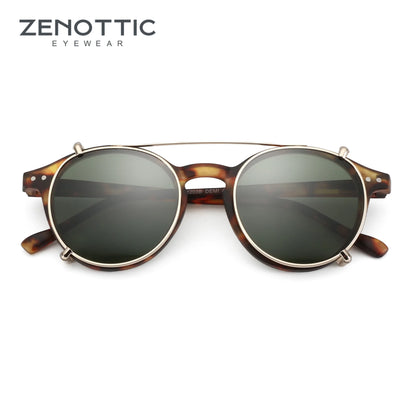 ZENOTTIC Clip-On Polarized Sunglasses for Women