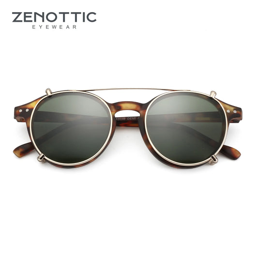 ZENOTTIC Clip-On Polarized Sunglasses for Women