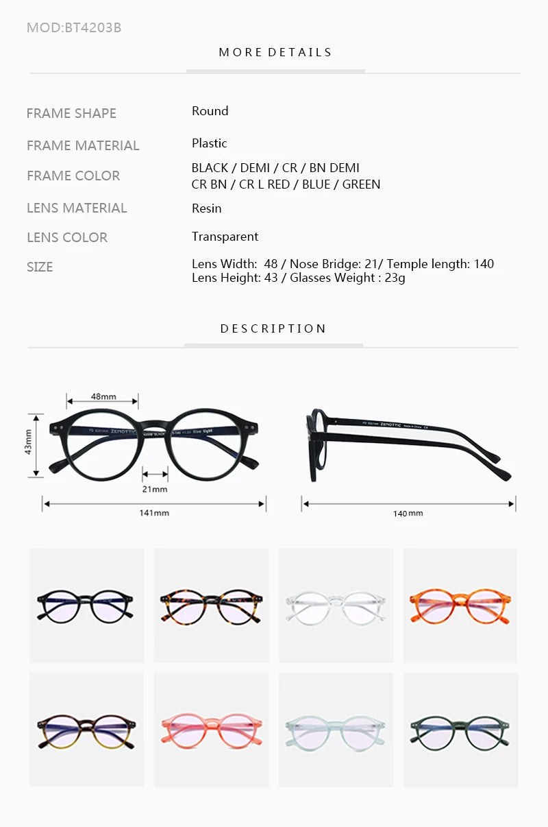 ZENOTTIC Clip-On Polarized Sunglasses for Women
