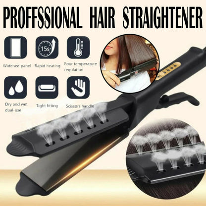 Ceramic Tourmaline Ionic Hair Straightener for Women
