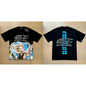Mixed Emotion Cotton T-Shirt for Couples with Angel Print
