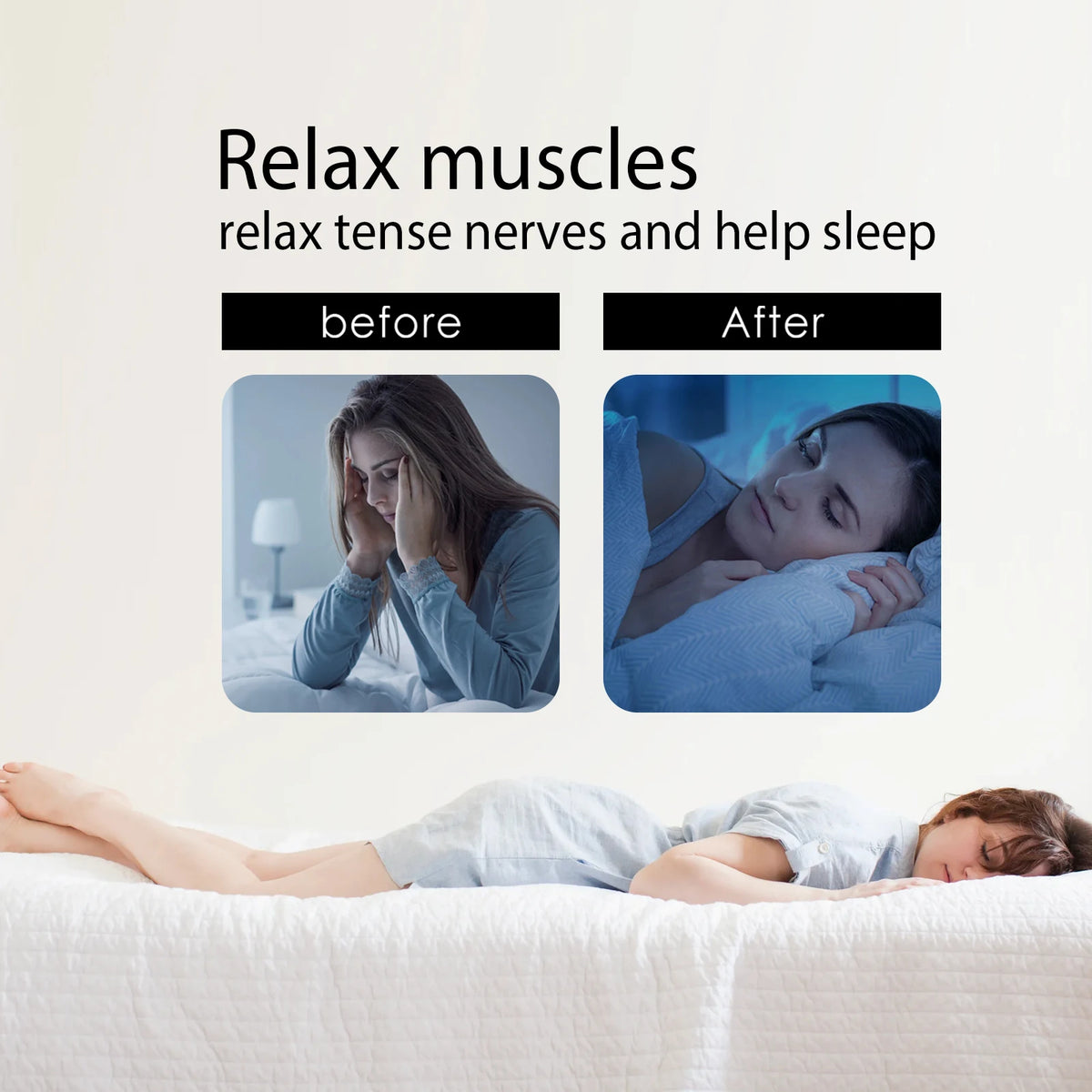 Natural Sleep Aid Lavender Patches for Nighttime Comfort
