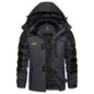 Men's Waterproof Fleece Ski Jacket Parka