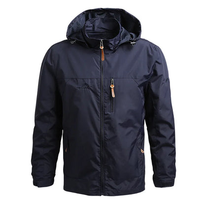 Men's Tactical Waterproof Windbreaker Jacket