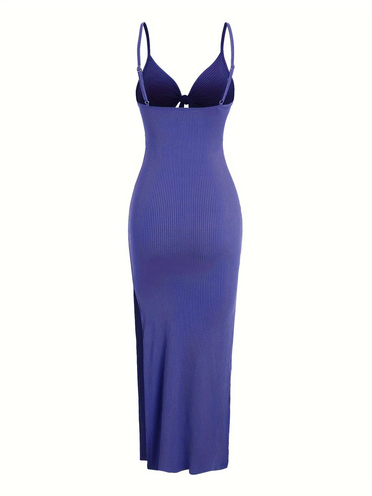Knit Backless Sleeveless Dress for Women