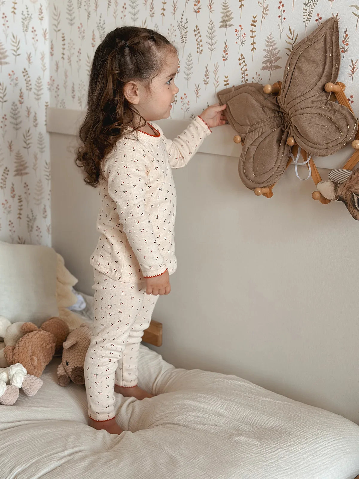 Cotton Long Sleeve T-Shirt and Pant Set for Girls