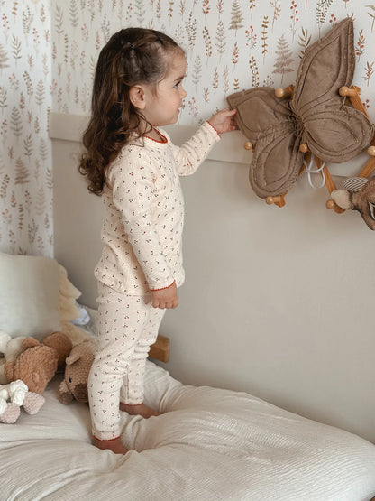 Cotton Long Sleeve T-Shirt and Pant Set for Girls