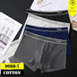Men's Cotton Boxer Shorts Underwear 4Pcs Set