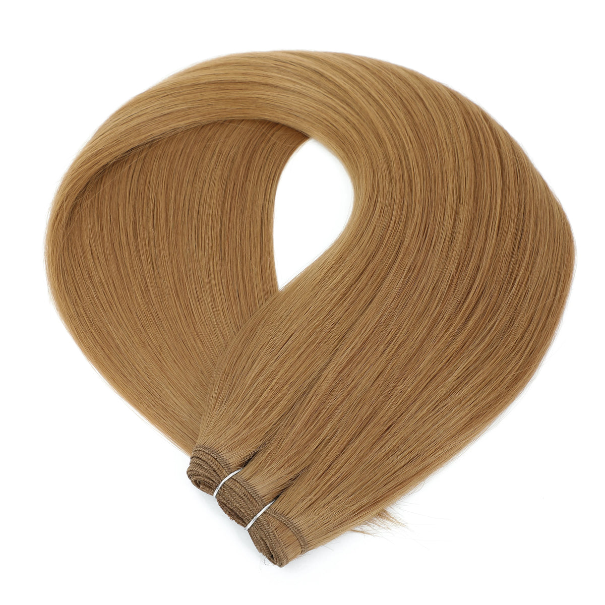 30 Inch Bone Straight Synthetic Hair Bundles Piano Blonde Ombre