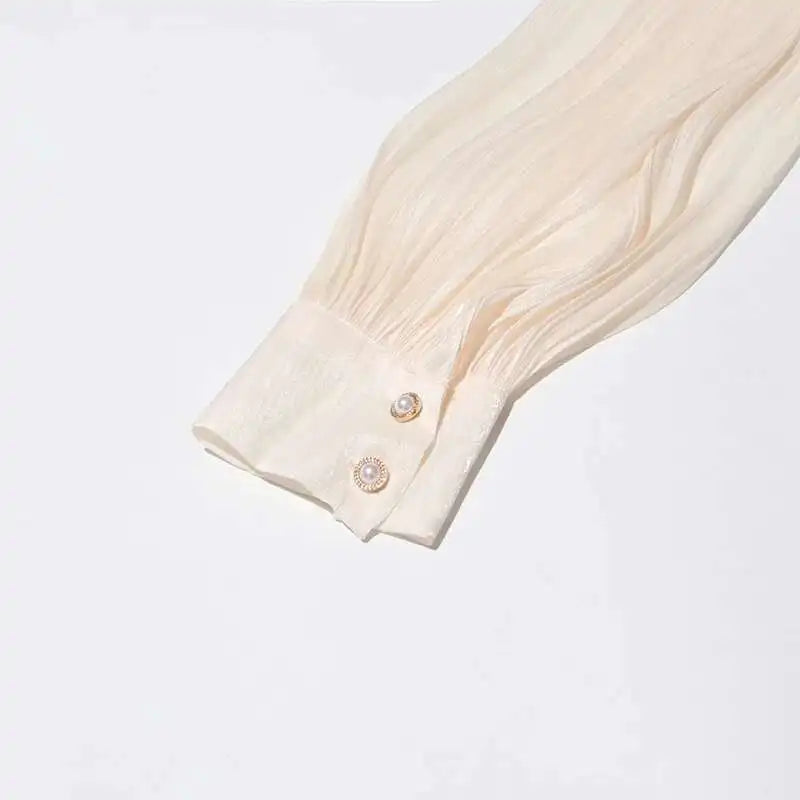 TWOTWINSTYLE V Neck Long Sleeve Mini Dress for Women