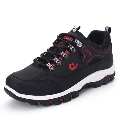 Men's Leather Casual Sneakers for Tennis and Walking