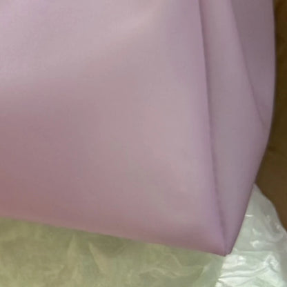Women Jelly Bag TPU Transparent Tote Shoulder Bag Pink