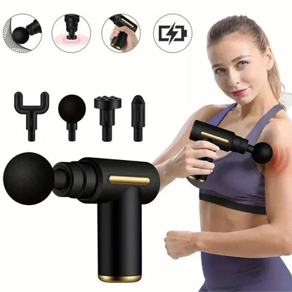 Portable Deep Tissue Massage Gun Adjustable Speed