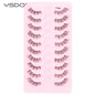 YSDO 5/10 Pairs Natural Soft Black Half Lashes