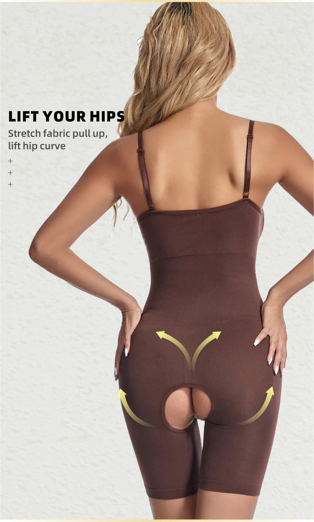 Women Seamless Compression Bodysuit Shapewear