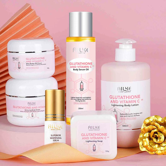 AILKE Vitamin C & Glutathione Skincare Set