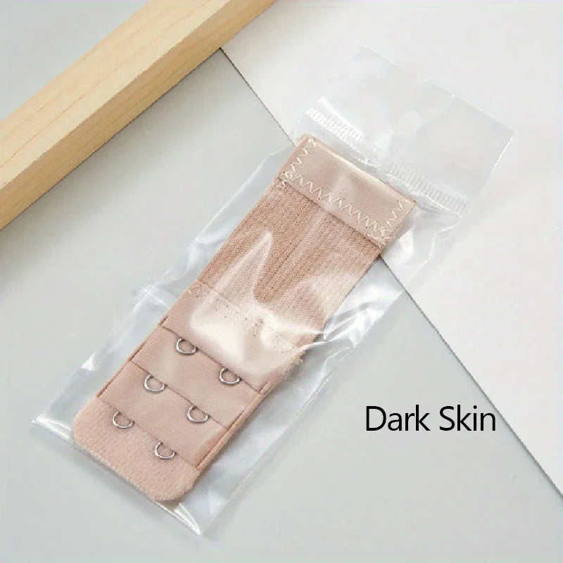 2 Hooks Elastic Bra Extenders for Women, Polyester