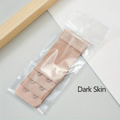 2 Hooks Elastic Bra Extenders for Women, Polyester