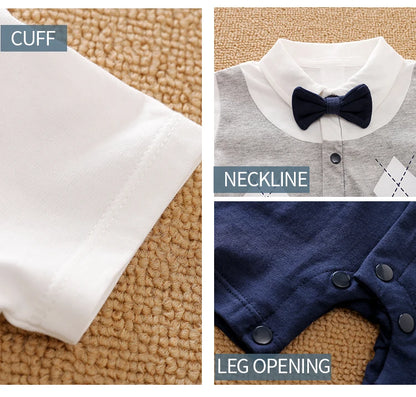 Cotton Baby Bodysuit Summer Short Sleeved Unisex