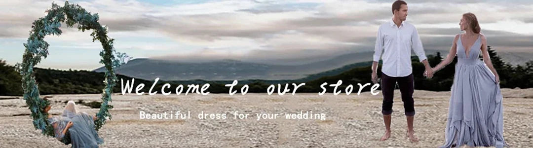 Modern A-Line Wedding Dress with Lace Appliques