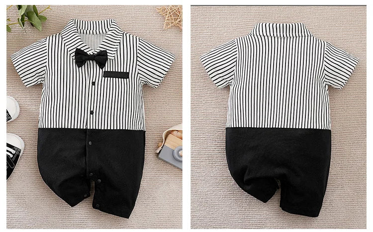 Cotton Baby Bodysuit Summer Short Sleeved Unisex
