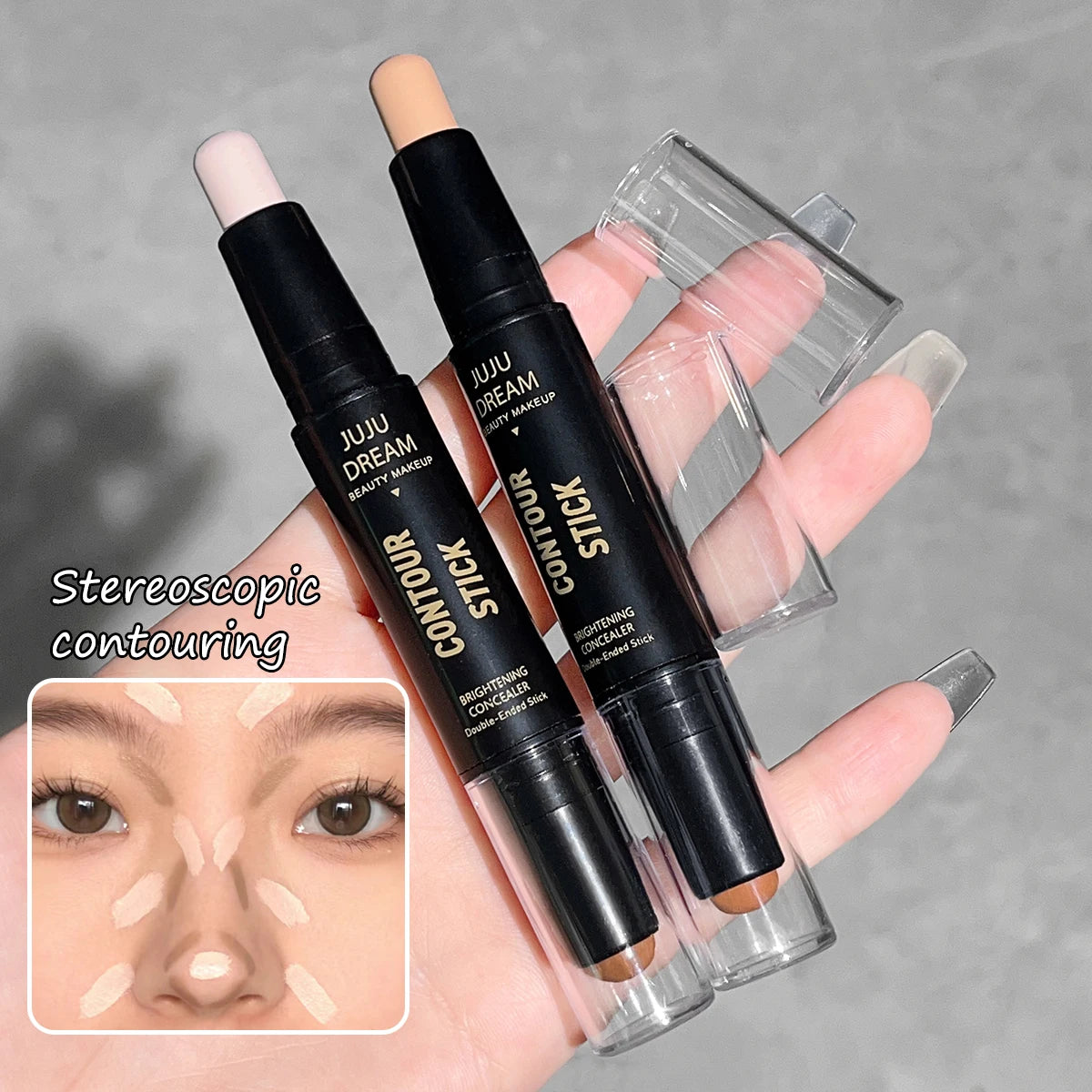 Dual-ended Contour Stick and Concealer