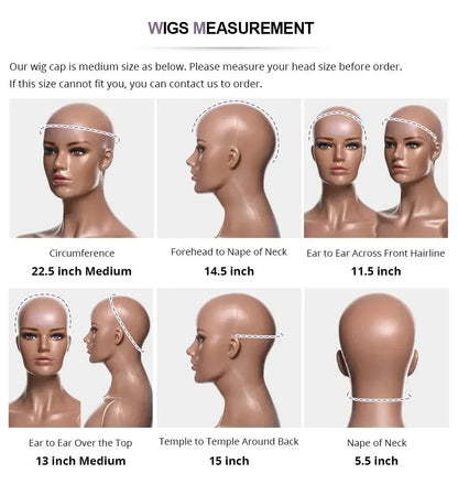Deep Wave Lace Front Wig 13x6 Human Hair 250 Density