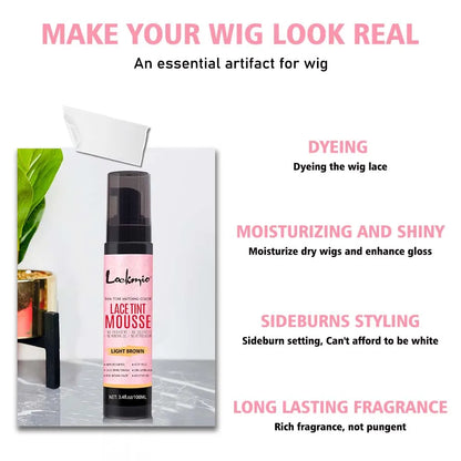 LOCKMIO Natural Lace Tint Spray Foam Mousse 100ML