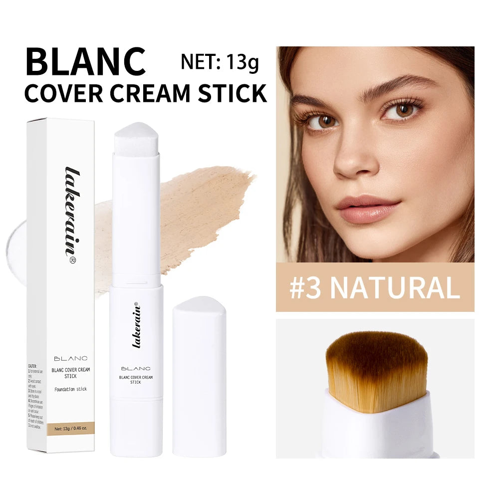 Lakerain Color Changing Foundation Stick Cream Waterproof