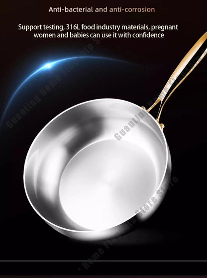 28cm Stainless Steel Non-Stick Frying Pan