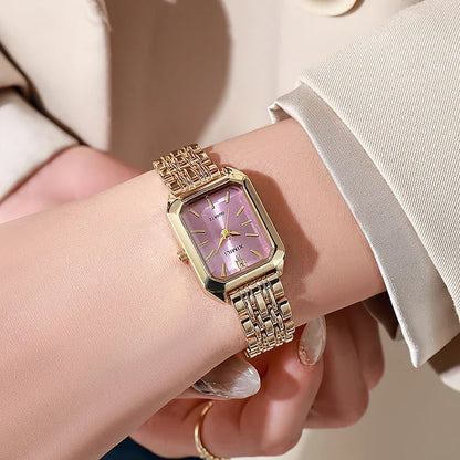 Stainless Steel Strap Watch for Women Luxury Gift