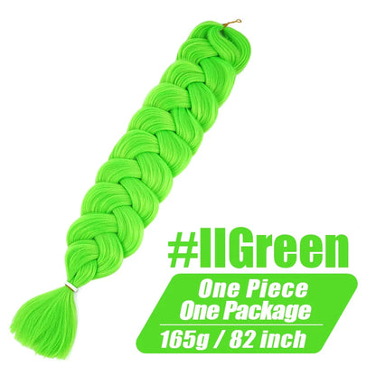 Kanekalon Jumbo Braiding Hair 82 Inch Kinky Straight