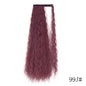 Long Straight Clip-in Ponytail Hair Extension Black
