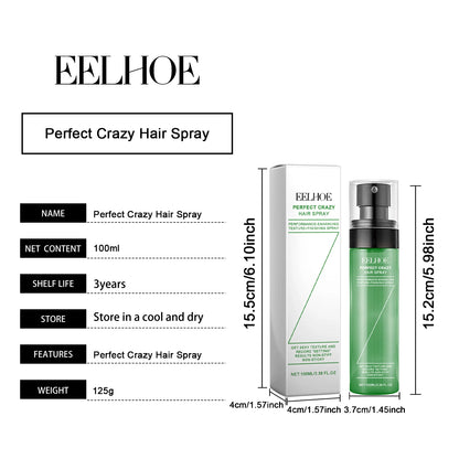 Eelhoe Hair Fluffy Styling Spray 100ML Nourishing Spray