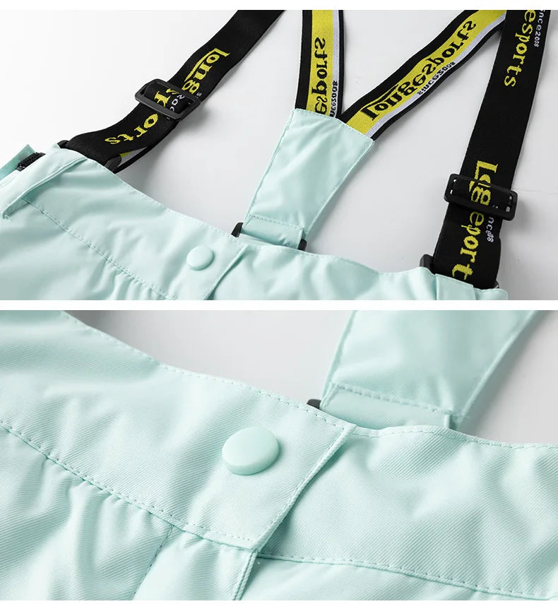 Winter Skiing Suit for Boys and Girls, Waterproof Polyester