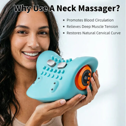 Electric Cervical Traction Massage Pillow