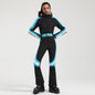 Gsou Women's Winter Snow Jumpsuit Waterproof Ski Suit