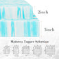 JHK Queen Size Memory Foam Mattress Topper Cooling Gel