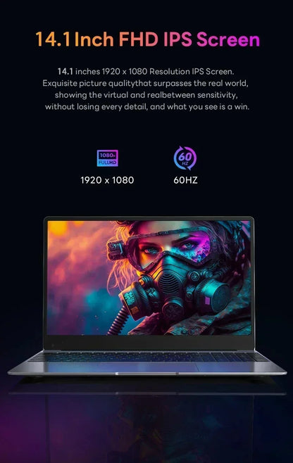 Leno 14.1 Inch Intel Core i9 Gaming Laptop 32GB 2TB