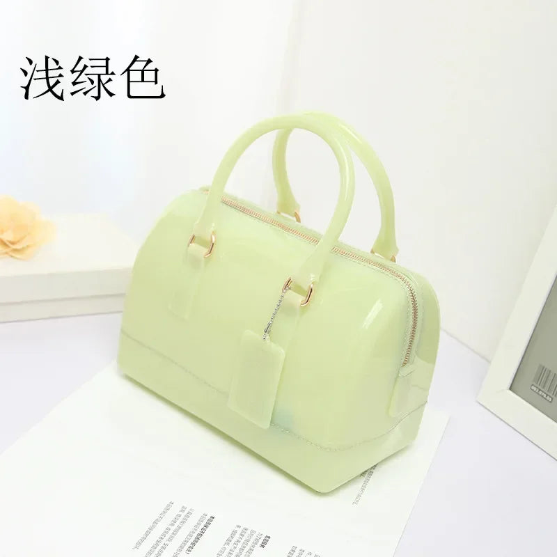 Jelly Bag Crossbody Pillow Bag in Macaron Colors
