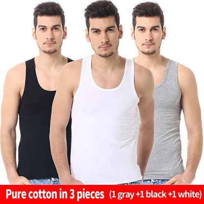 Men's Cotton Casual Sleeveless Vest for All Seasons