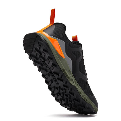 HOBIBEAR Hiking Sneakers Lace-Up Artificial Leather Shoes