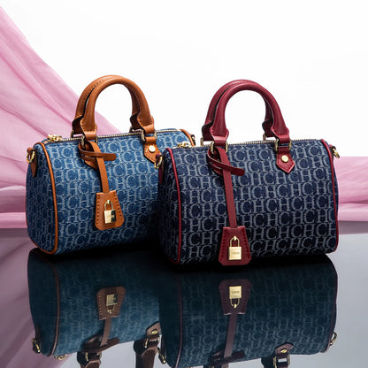 Women's Casual PU Messenger Bag with Saddle Shape