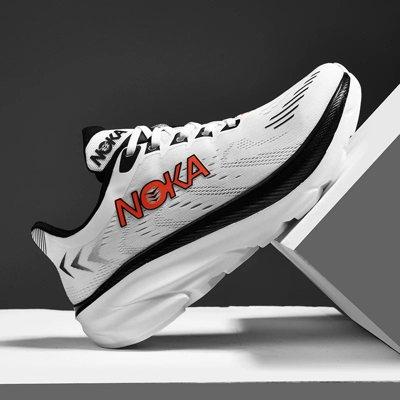 Men's Breathable Mesh Running Shoes for Outdoor Use