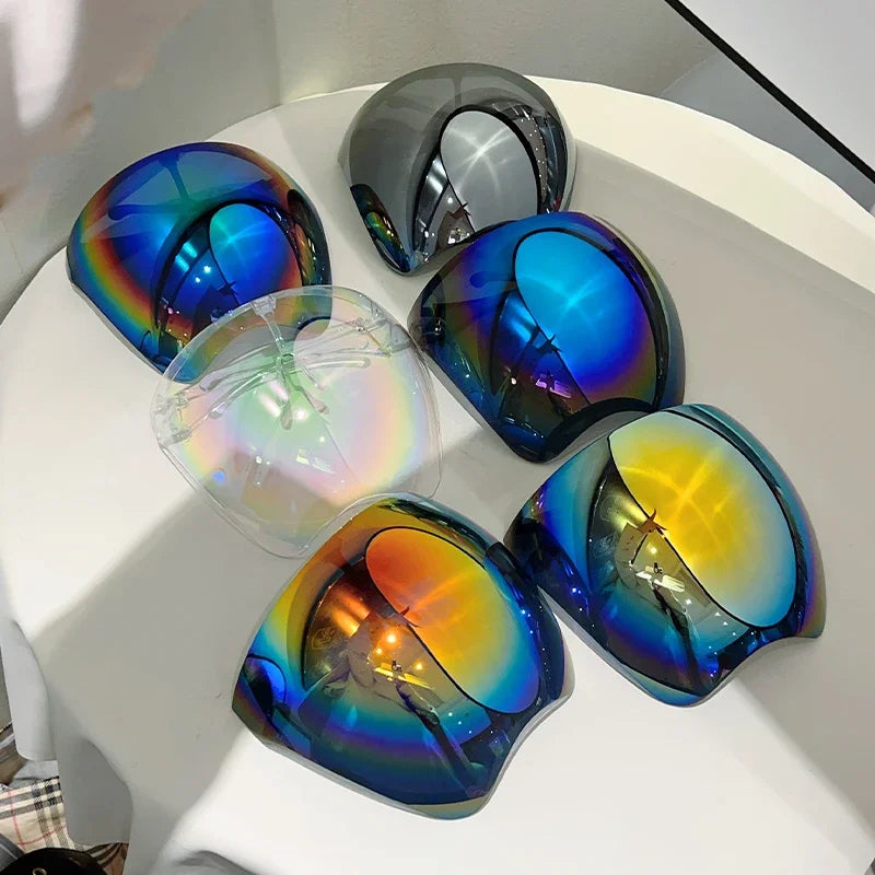 KAMMPT Futuristic Mirror Cycling Sunglasses Anti-UV