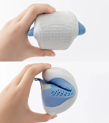 Breathable Mesh Knit Baby Sneakers for Toddlers