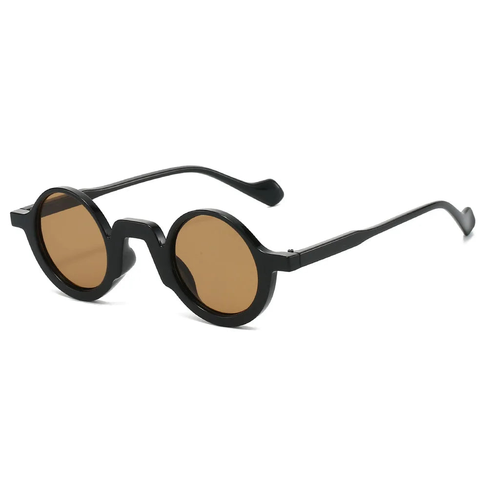 Retro Round Sunglasses for Casual Travel