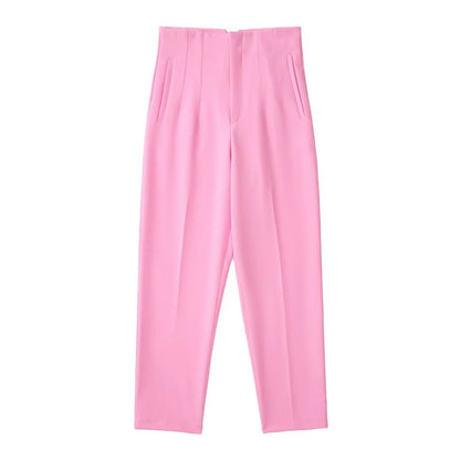 Koekop High Waist Pencil Trousers for Women