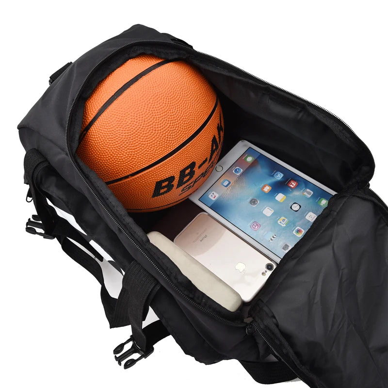 Waterproof Nylon Gym Bag for Fitness and Travel