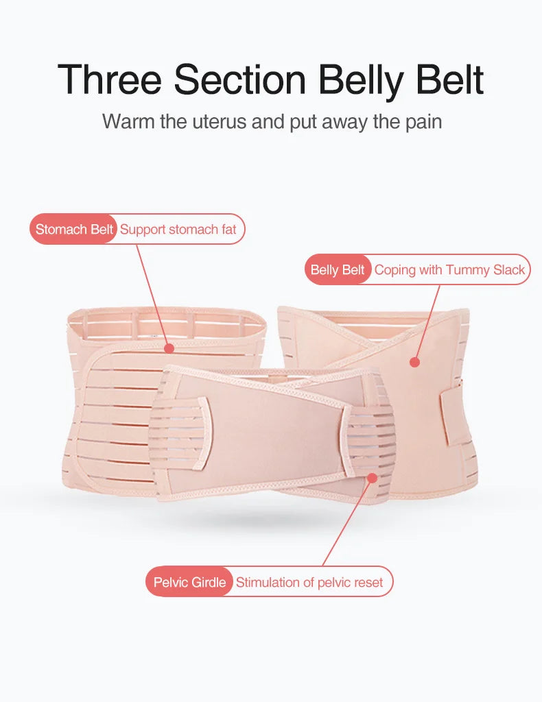 3in1 Postpartum Belly Band for Women